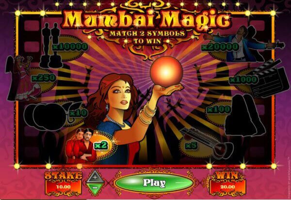 Mumbai Magic Online Scratch Card Game - Australia