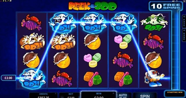 An image of Peek A Boo, Online Pokies