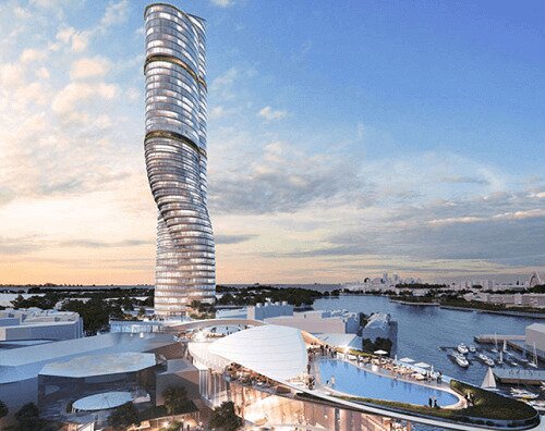 plans for a ritz-carlton hotel by the star