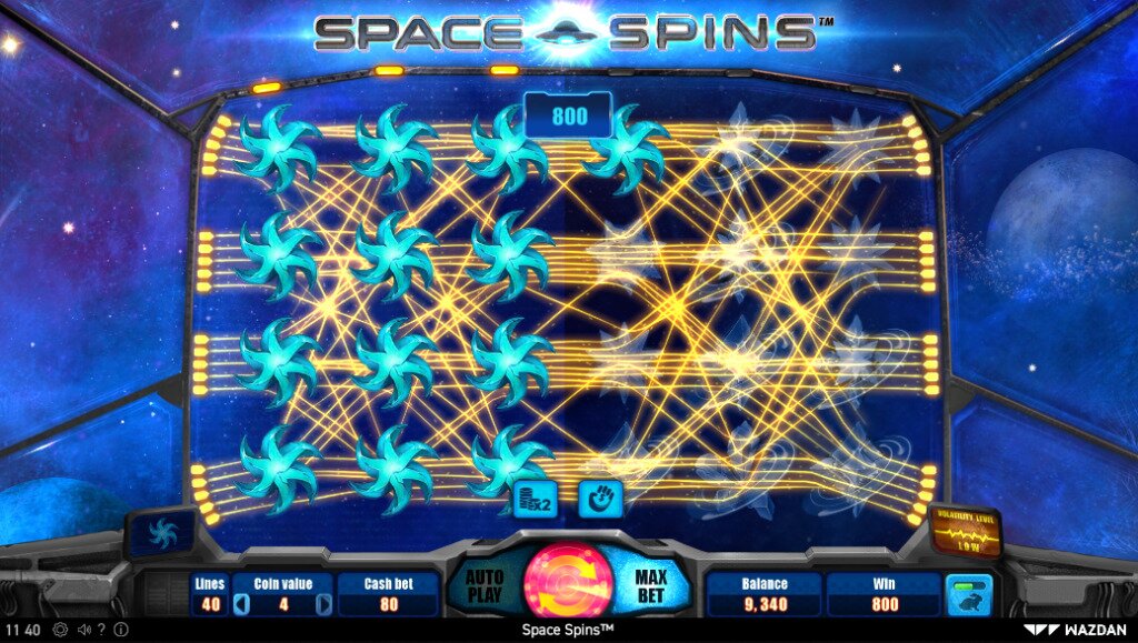 Space Spins Win