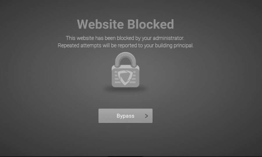 ACMA Blocked Website