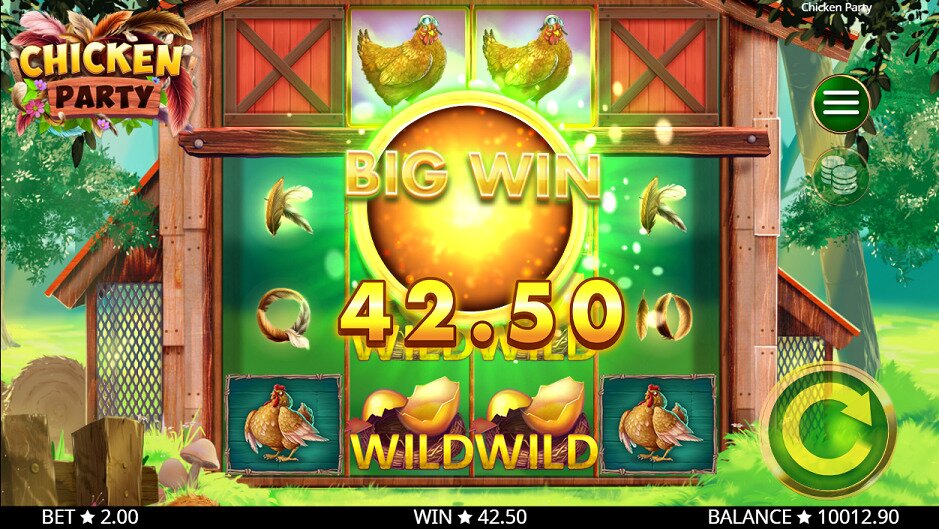 Chicken Party Big Win