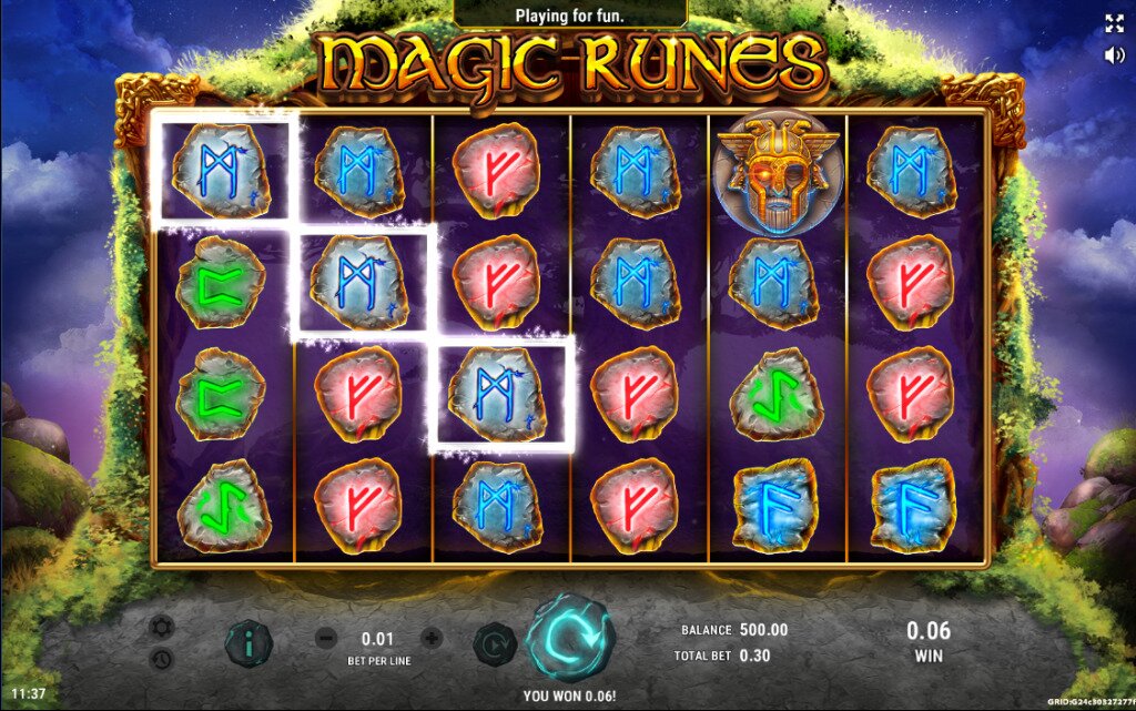 Magic Runes Main Game