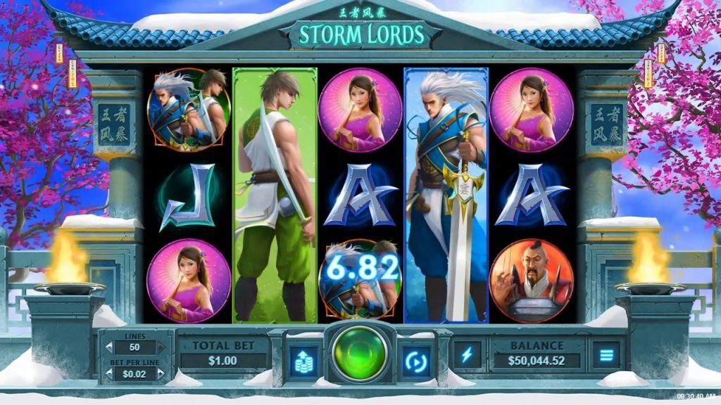 Storm Lords Online Pokie