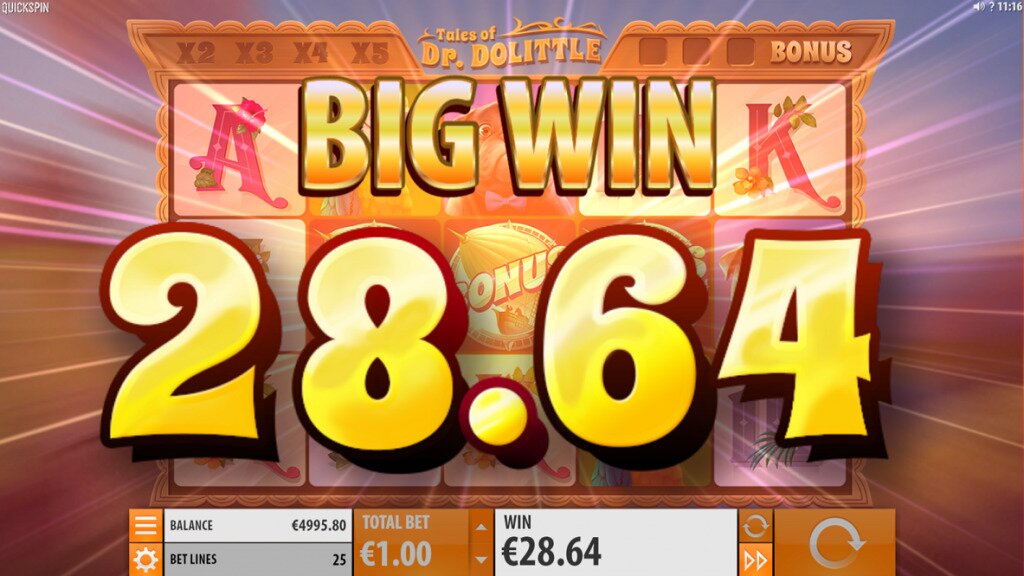 Tales of Dr Dolittle Big Win