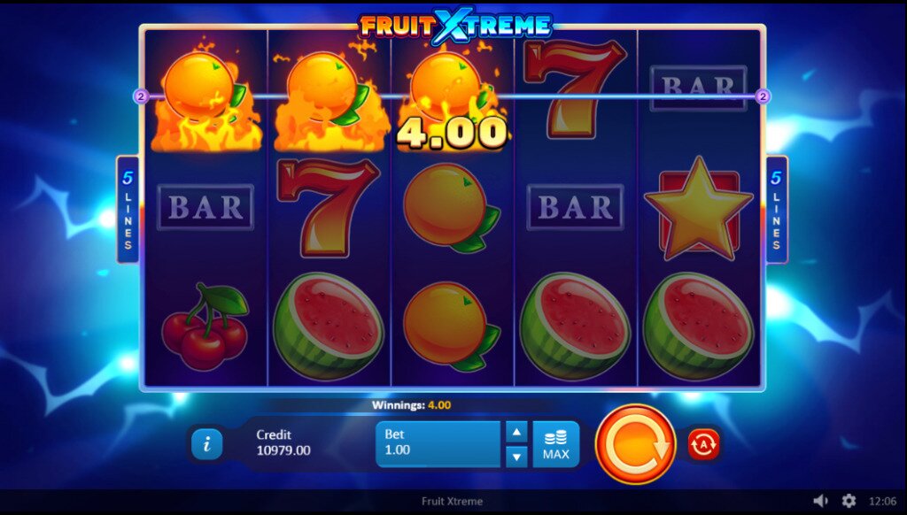 Fruit Xtreme Winner