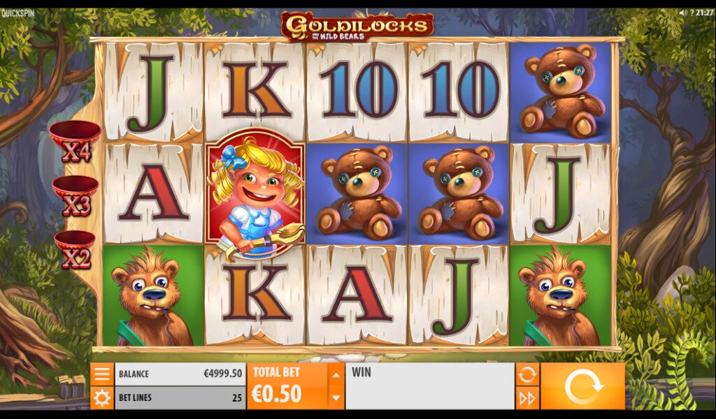 Goldilocks and the Wild Bears Main Game