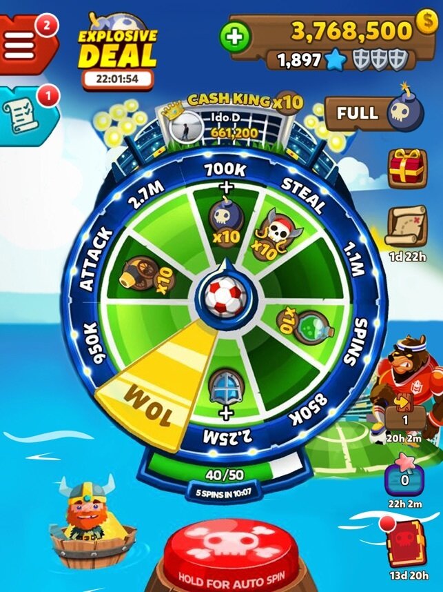 Pirate Kings Prize Wheel - Gambling