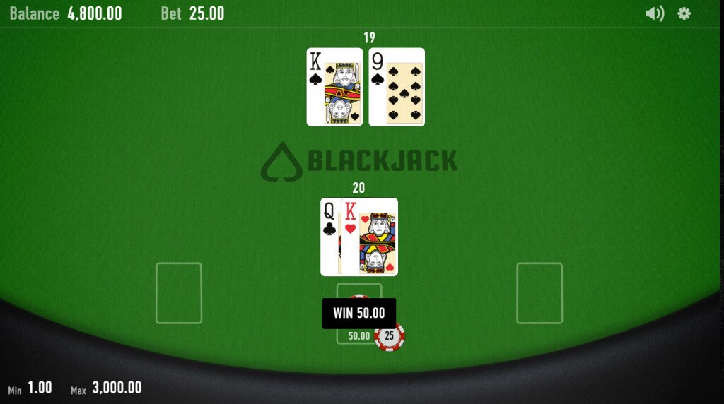 Blackjack Neo Main Game