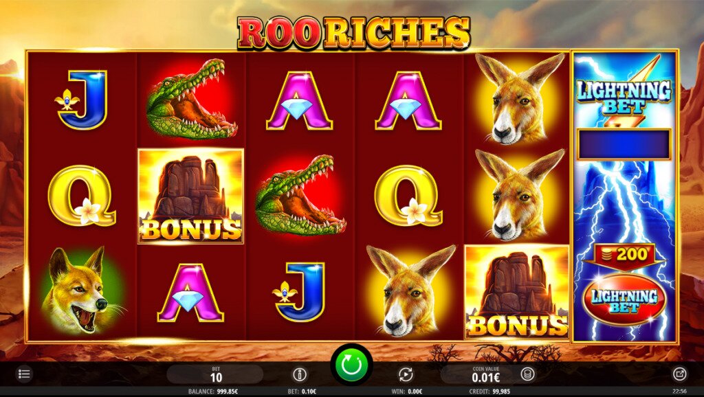 Roo Riches Main Game