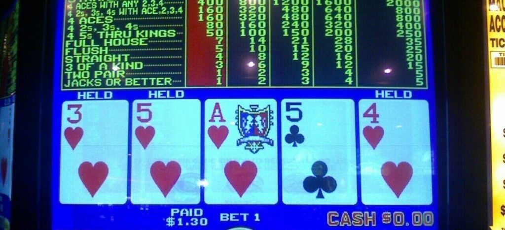 Four Straight Flush with Pair - Video Poker