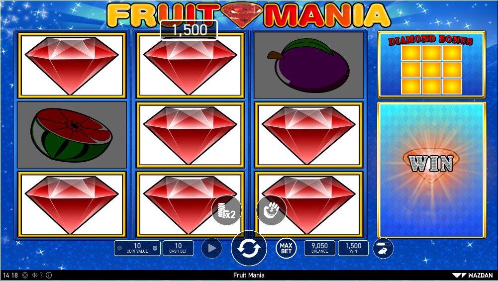 Fruit Mania Lotto Bonus