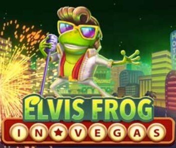 Elvis Frog in Vegas Logo