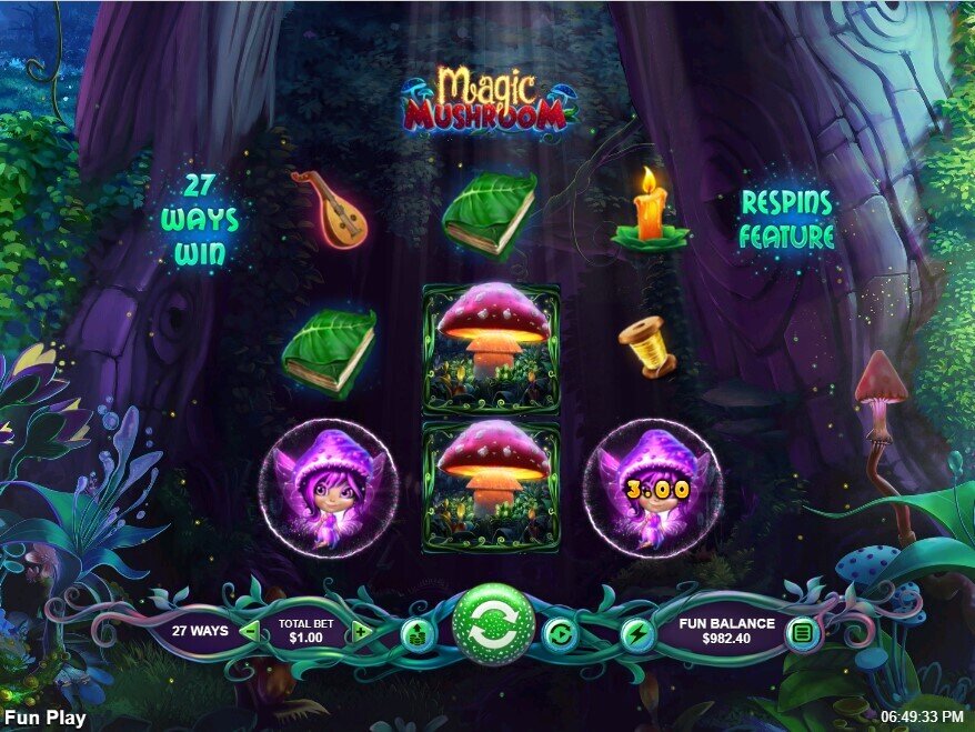 Magic Mushroom Main Game