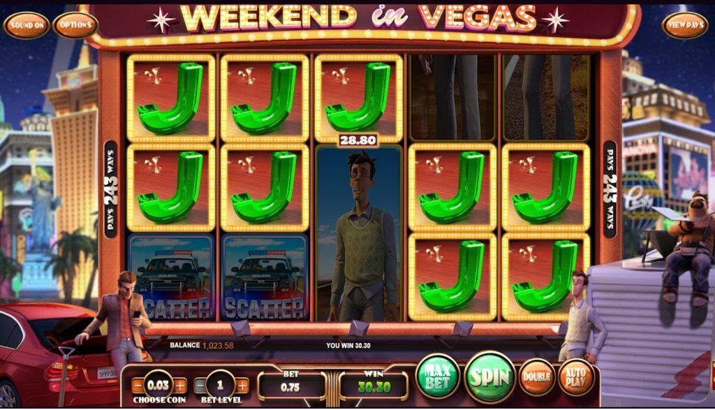 Weekend in Vegas Jacks Big Win