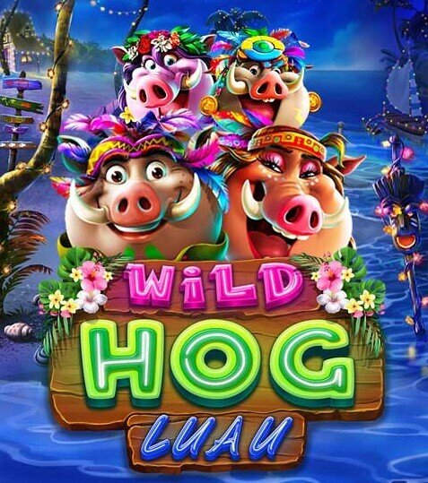 Wild Hog Luau Pokies Logo