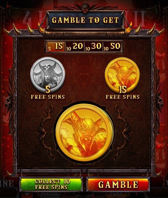 4 Horsemen II Free Spins Gamble