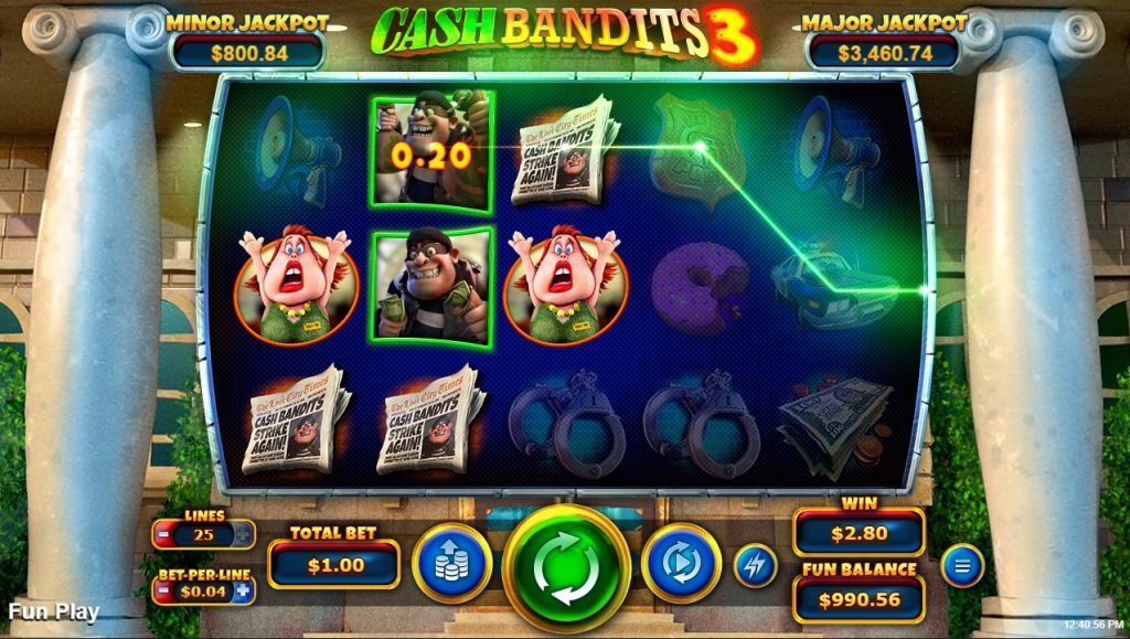 Cash Bandits 3 Main Game