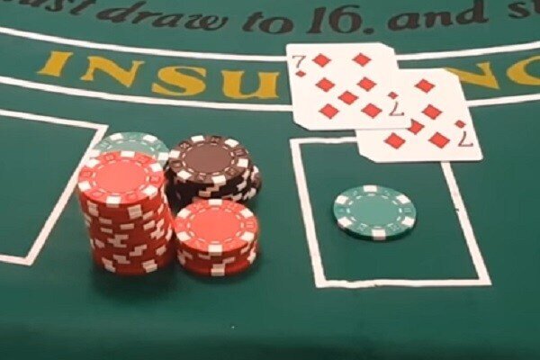 Splitting 7s in Blackjack