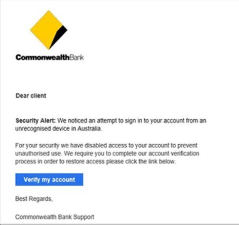 Commonwealth Bank Scam