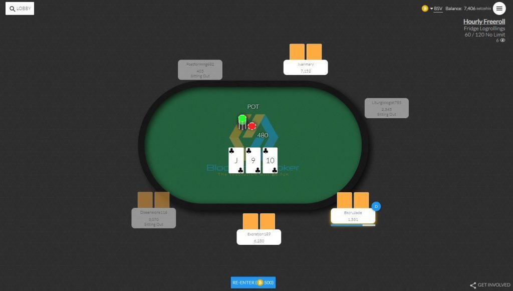 Blockchain Poker Freeroll