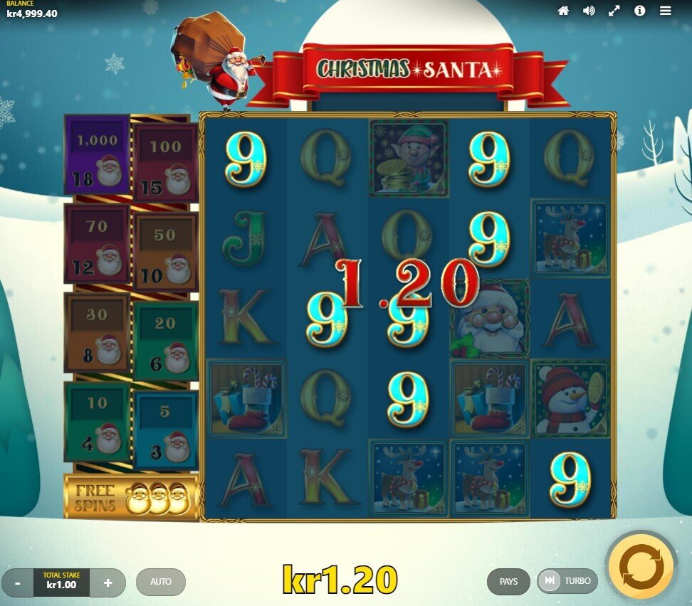 Christmas Santa Main Game