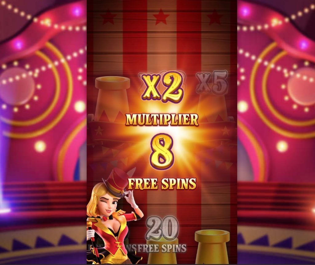 Circus Delight Free Spins Multiplier
