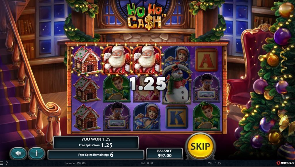 Ho Ho Cash Free Spins