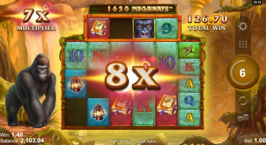 Forgotten Island Megaways Bonus Spins 8x