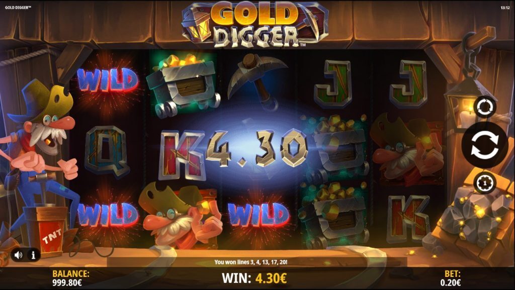 Gold Digger Dynamite Wilds