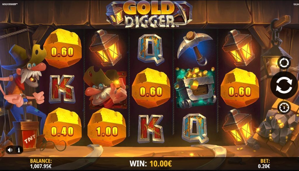 Gold Digger Gold Links Respins Trigger