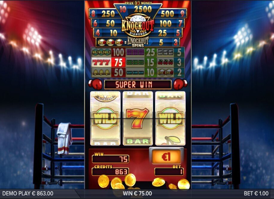 Knockout Diamonds Super Win