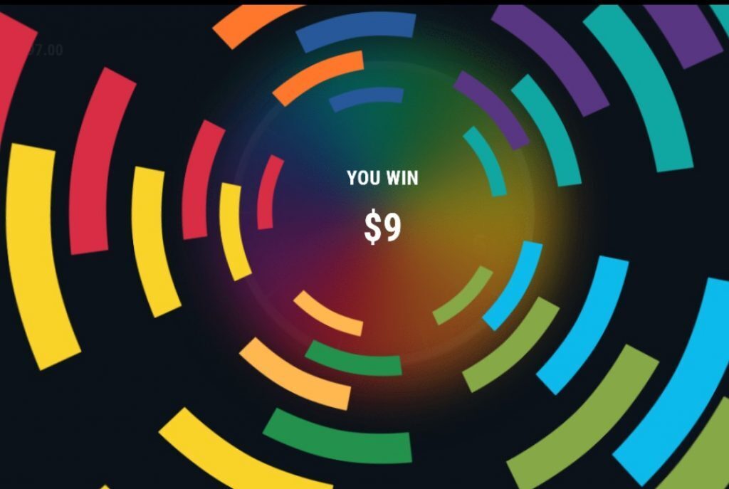 Lucky Wheel Winner $9