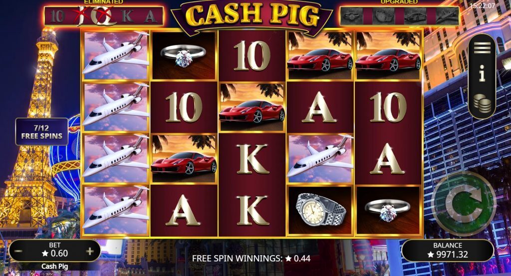 Cash Pig Free Spins Elimination