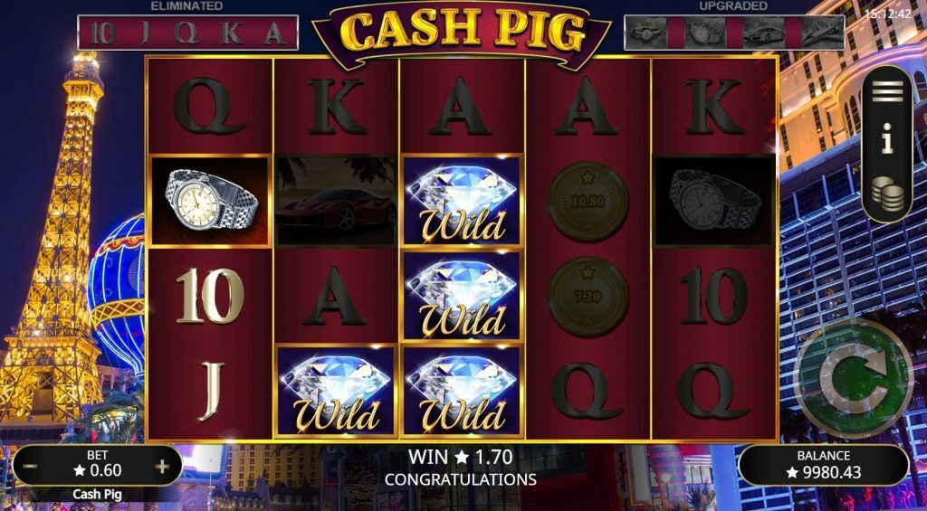 Cash Pig Nice Win