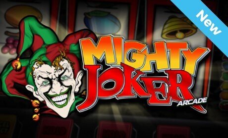 Mighty Joker Arcade Pokies Logo