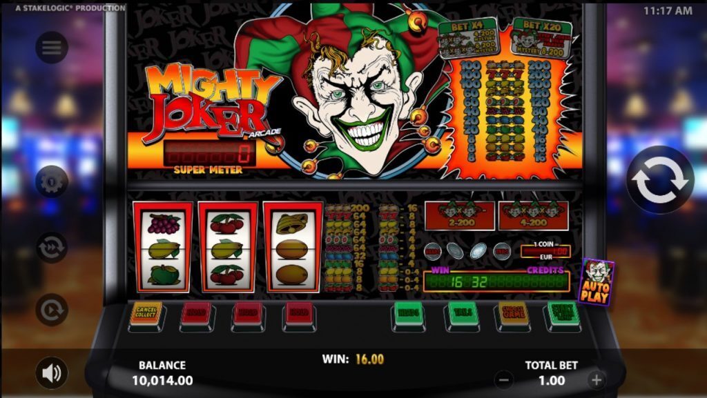 Mighty Joker Gamble Feature