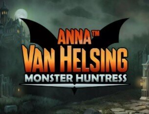 Anna Van Helsing Monster Huntress Pokies Logo