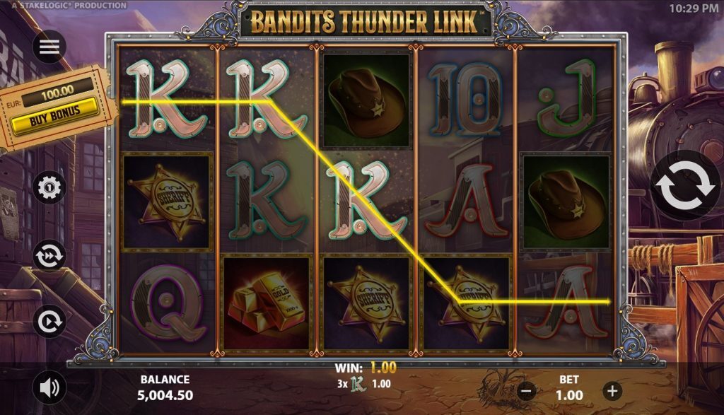 Bandits Thunder Link Main Game