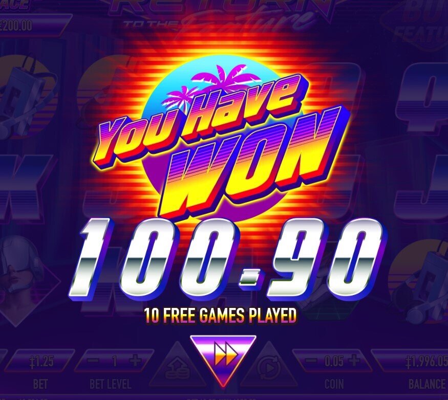 Return to the Feature Free Spins Winnings