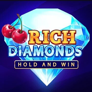Rich Diamonds Hold and Win Pokies Logo