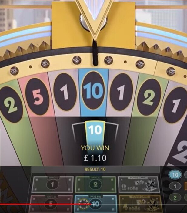 Monopoly Live 10 Winner