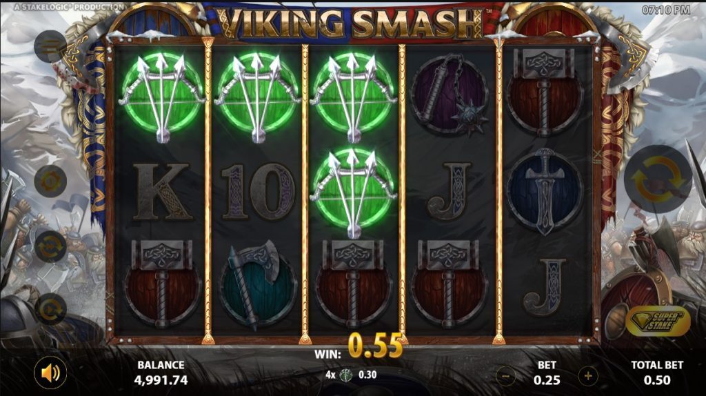 Viking Smash Super Stake
