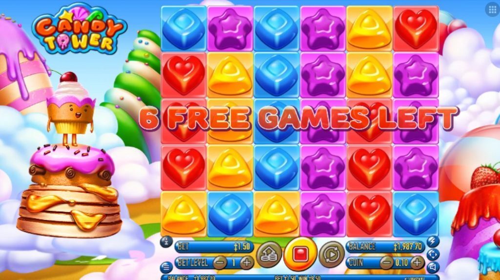 Candy Tower Free Spins