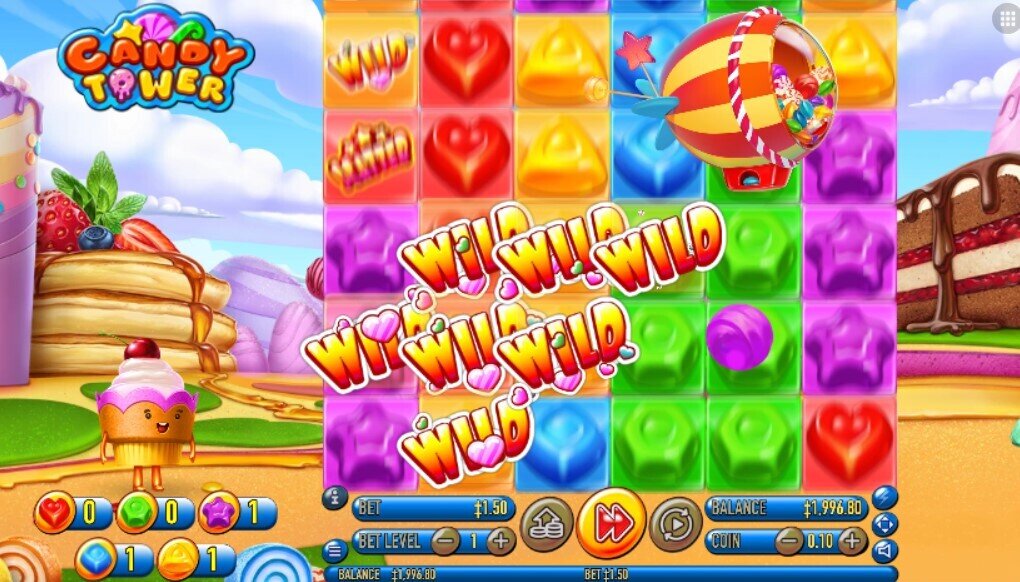 Candy Tower Wild Drop