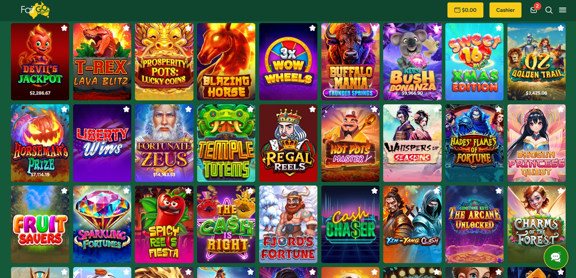 Fair Go Casino Online Pokies