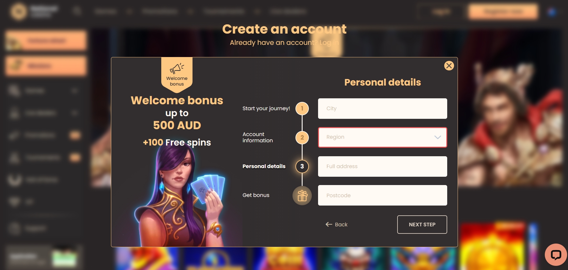 National Casino Signup 4