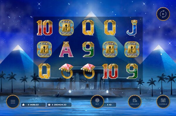 A Night With Cleo Pokies Screenshot