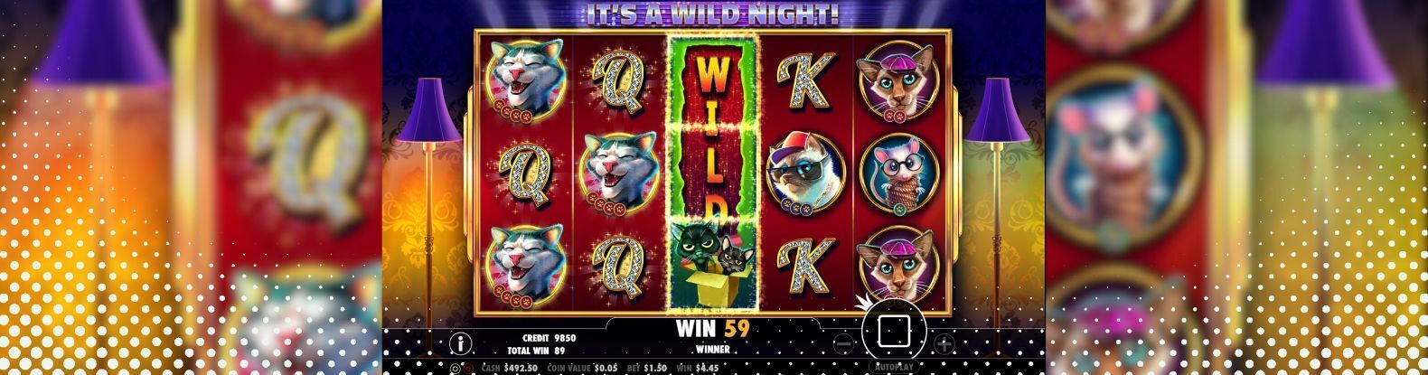 This is a screenshot of The Catfather Pokies Game by Pragmatic Play