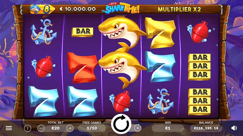It's shark time - gameplay